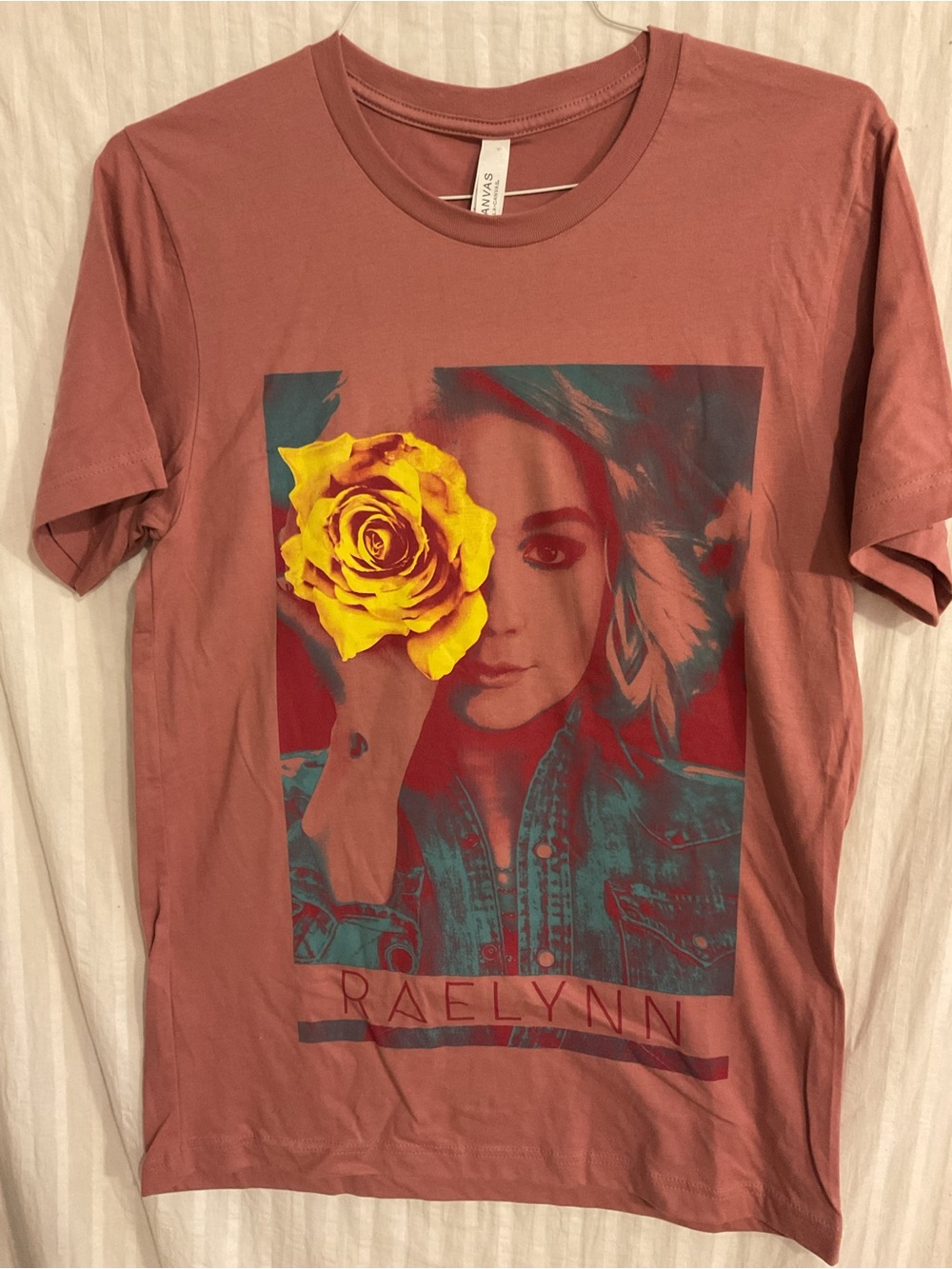 RaeLynn on Tour 2019 Canvas Mauve Women's Tshirt M.